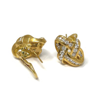 Load image into Gallery viewer, 18K Charles Krypell Diamond Earrings