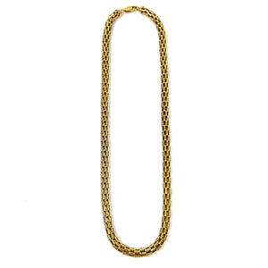 14K Italian Mesh Necklace