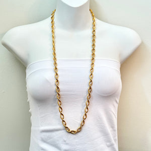 14K Fancy Italian Necklace 36”