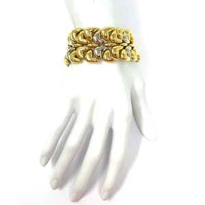 18K Italian Reversible Bracelet