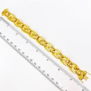 14K Gold Italian Bracelet