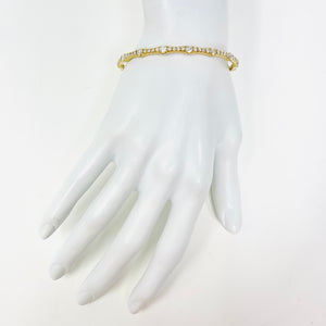 14K Diamond Bangle Bracelet