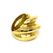 Load image into Gallery viewer, 14K Fluted Statement Ring