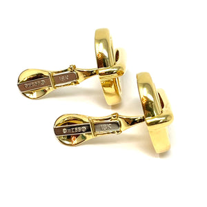 18K David Webb Earrings