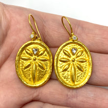 Load image into Gallery viewer, 24k Gurhan Diamond Dangle Earrings