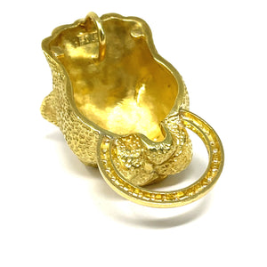 18K Diamond Panther Pendant