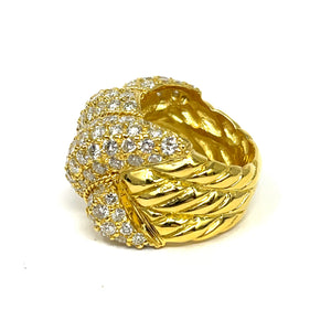 18k Diamond Statement Ring