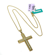 Load image into Gallery viewer, 14K Large Effy Diamond Cross Necklace MSRP $7499