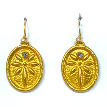 Load image into Gallery viewer, 24k Gurhan Diamond Dangle Earrings