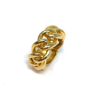 18K Italian Link Ring