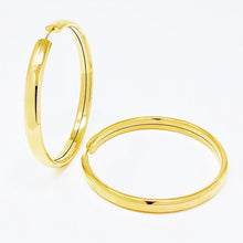 Load image into Gallery viewer, 14k Gold Large Hoops