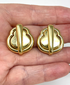 18K David Webb Earrings