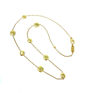 18K Ippolita Short Hammered Pinball Necklace MSRP $1295