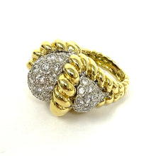 Load image into Gallery viewer, 18K Diamond Statement Ring