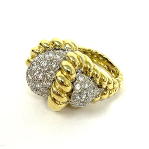 18K Diamond Statement Ring