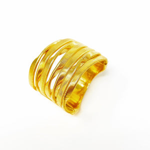 18k Marco Bicego Marrakech Collection Seven Strand Ring