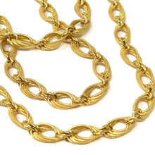 Load image into Gallery viewer, 14K Fancy Italian Necklace 36”