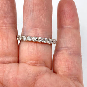 18K 2.25 Carat Diamond Eternity Ring