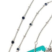 Load image into Gallery viewer, 14K Effy Sapphire And Diamond Necklace