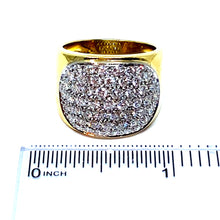 Load image into Gallery viewer, 18K Wide Italian Diamond Band