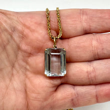 Load image into Gallery viewer, 14k Aquamarine Pendant