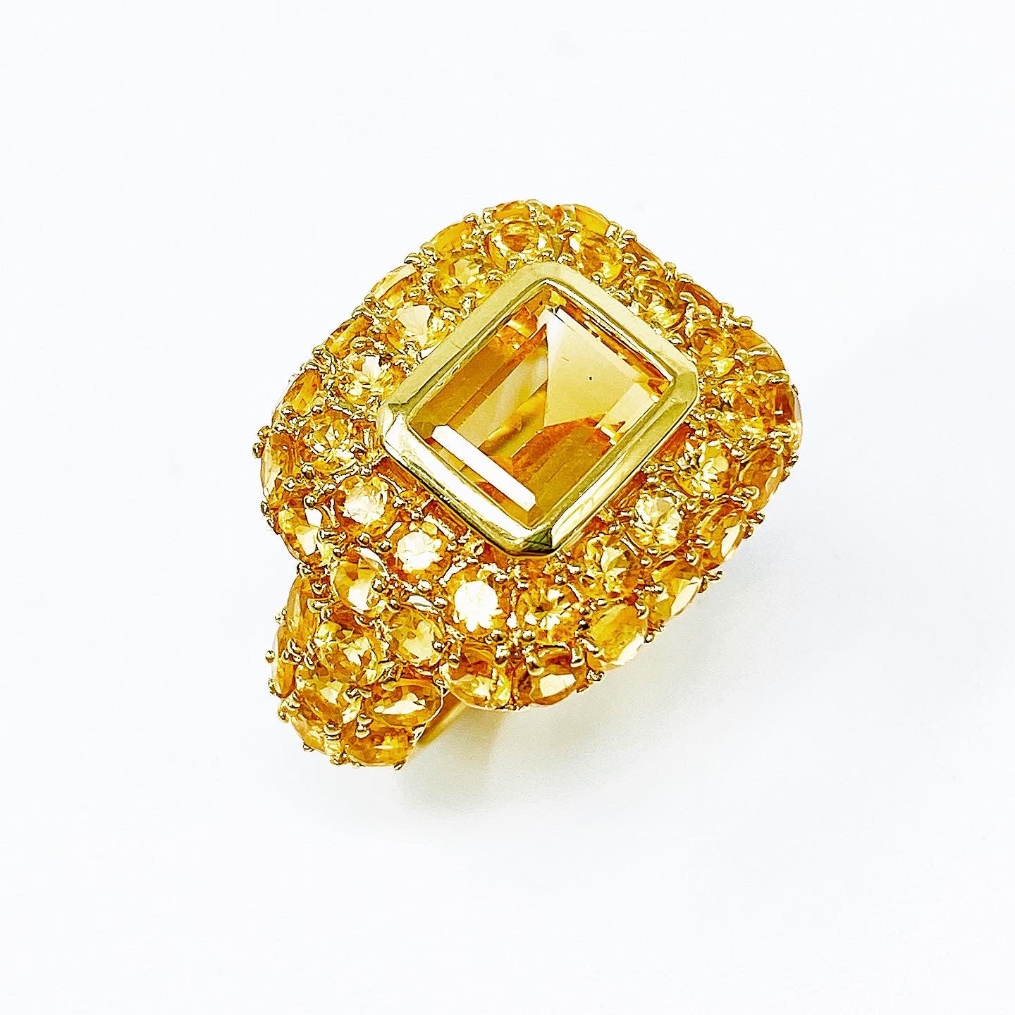 14k Citrine Ring