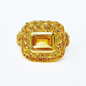 14k Citrine Ring