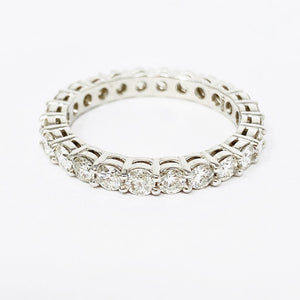 18K 2.25 Carat Diamond Eternity Ring