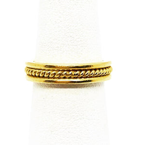 18k Gold Elizabeth Locke Ring