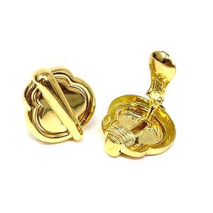 18K David Webb Earrings