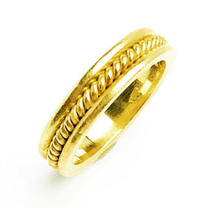 18k Gold Elizabeth Locke Ring