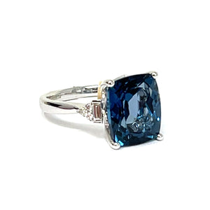 Effy 14K London Blue Topaz And Diamond Ring