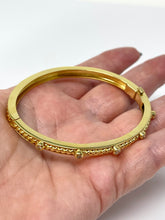 Load image into Gallery viewer, 14K Bezel Set Diamond Bangle