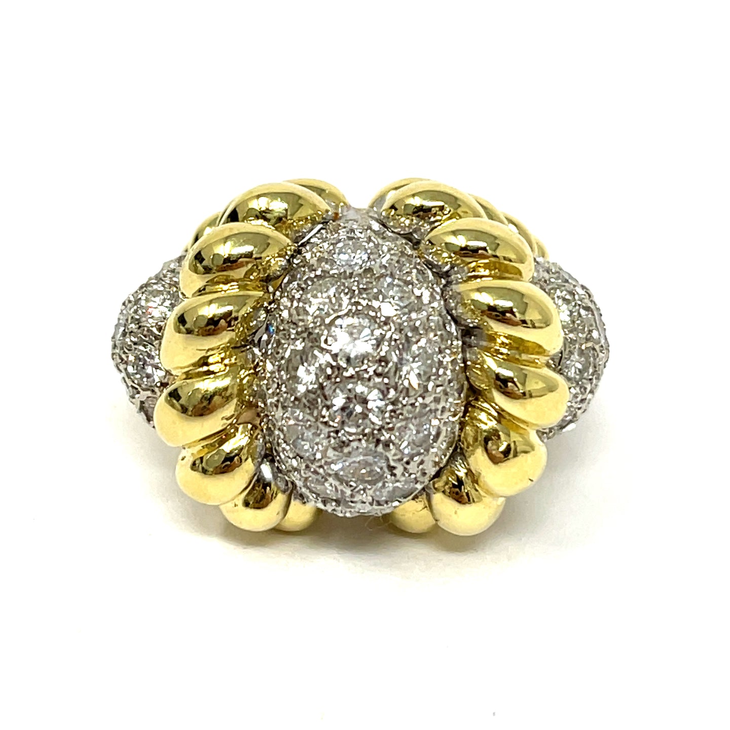 18K Diamond Statement Ring