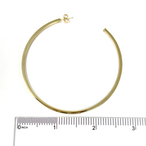 14K Large Hoop Earrings