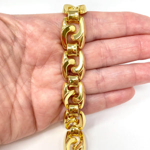 14K Gold Italian Bracelet