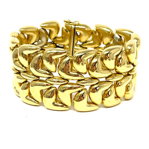 18K Italian Reversible Bracelet