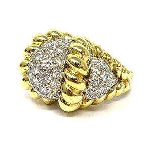 18K Diamond Statement Ring