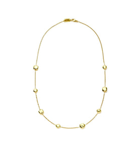 18K Ippolita Short Hammered Pinball Necklace MSRP $1295