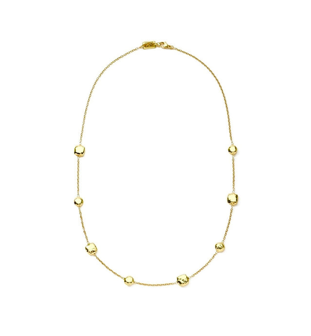 18K Ippolita Short Hammered Pinball Necklace MSRP $1295