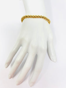 14K Large 5mm Ball Bracelet