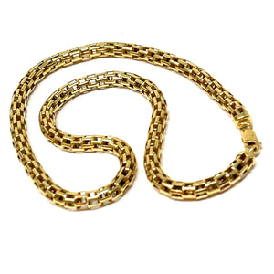 14K Italian Mesh Necklace