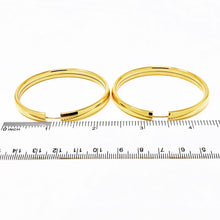 Load image into Gallery viewer, 14k Gold Large Hoops