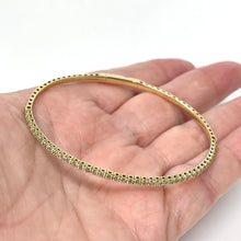 Load image into Gallery viewer, 14K Flexible Diamond Bangle