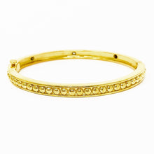 Load image into Gallery viewer, 14k Diamond Beaded Bangle