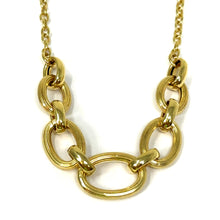 Load image into Gallery viewer, 14K Italian Small Link Necklace