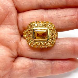 14k Citrine Ring