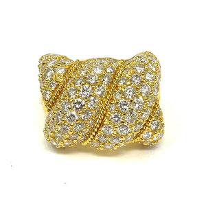 18k Diamond Statement Ring