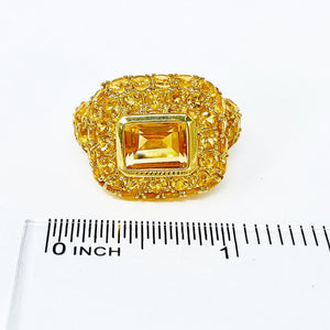 14k Citrine Ring