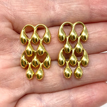 Load image into Gallery viewer, 18K Chimento Drop Earrings